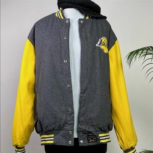Unisex Reversible LA Lakers jacket